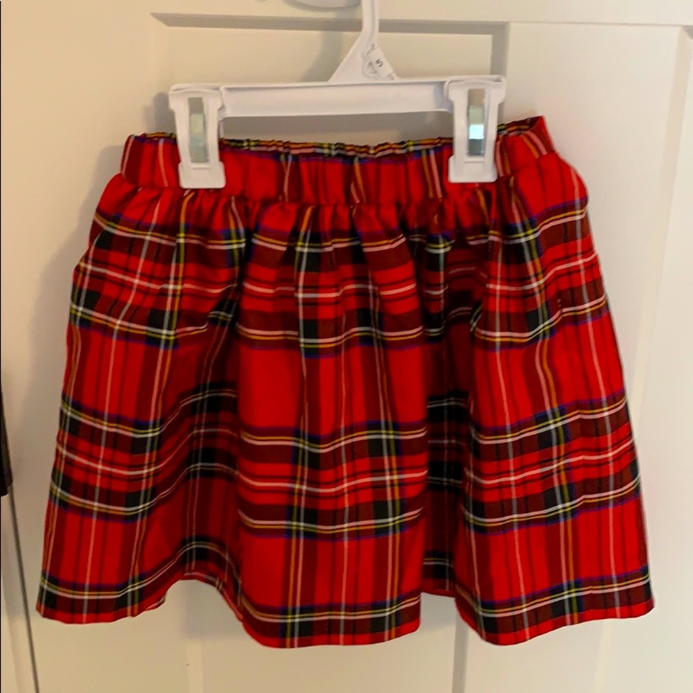 Crewcuts plaid skirt